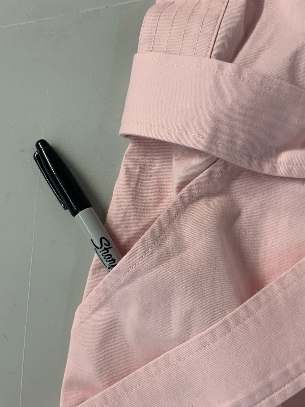 Mally Beauty Pale Pink Shirt with Gold-Tone Buttons - Picture 5 of 10